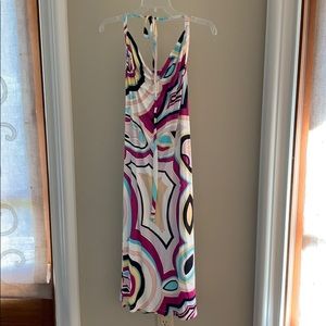 Emilio Pucci cowl neck Summer dress